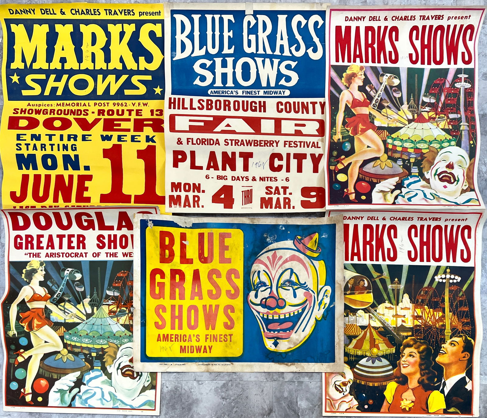 CIRCUS CARNIVAL POSTER COLLECTION (1 of 1)