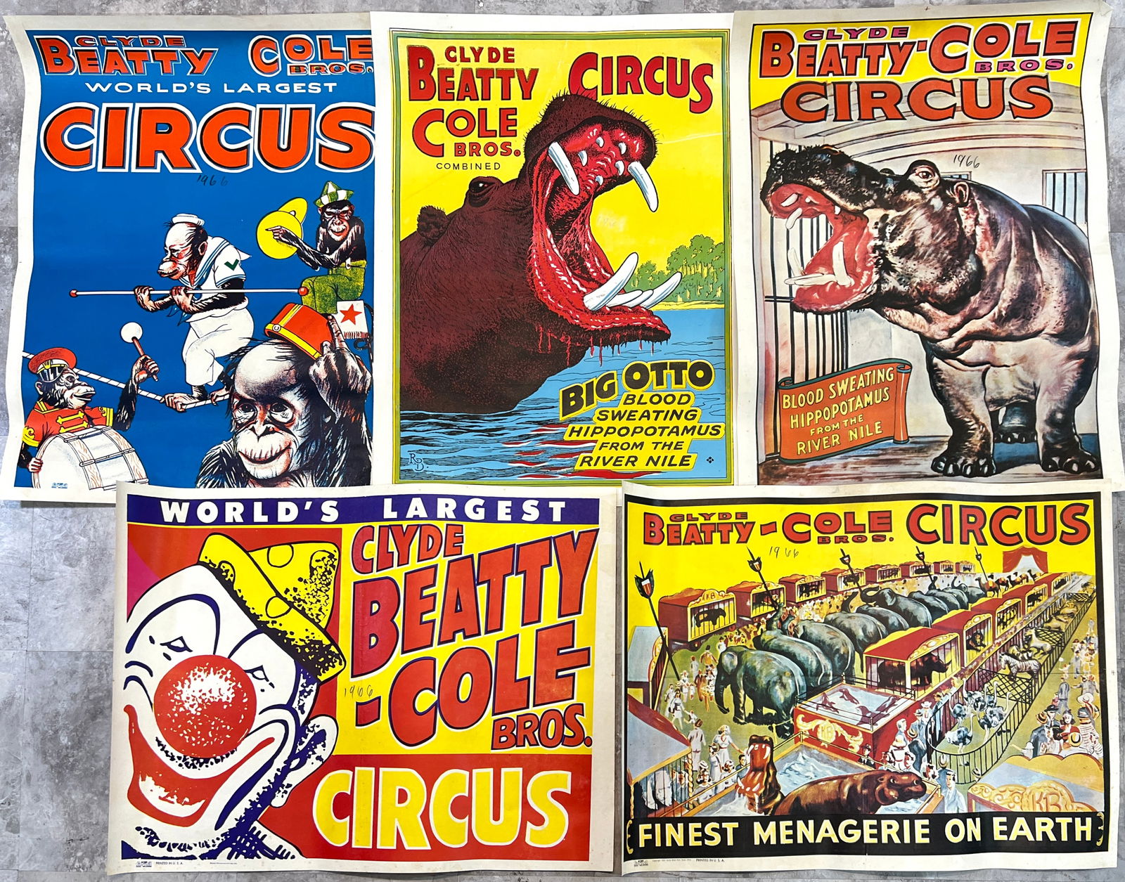 CIRCUS POSTER COLLECTION (1 of 1)