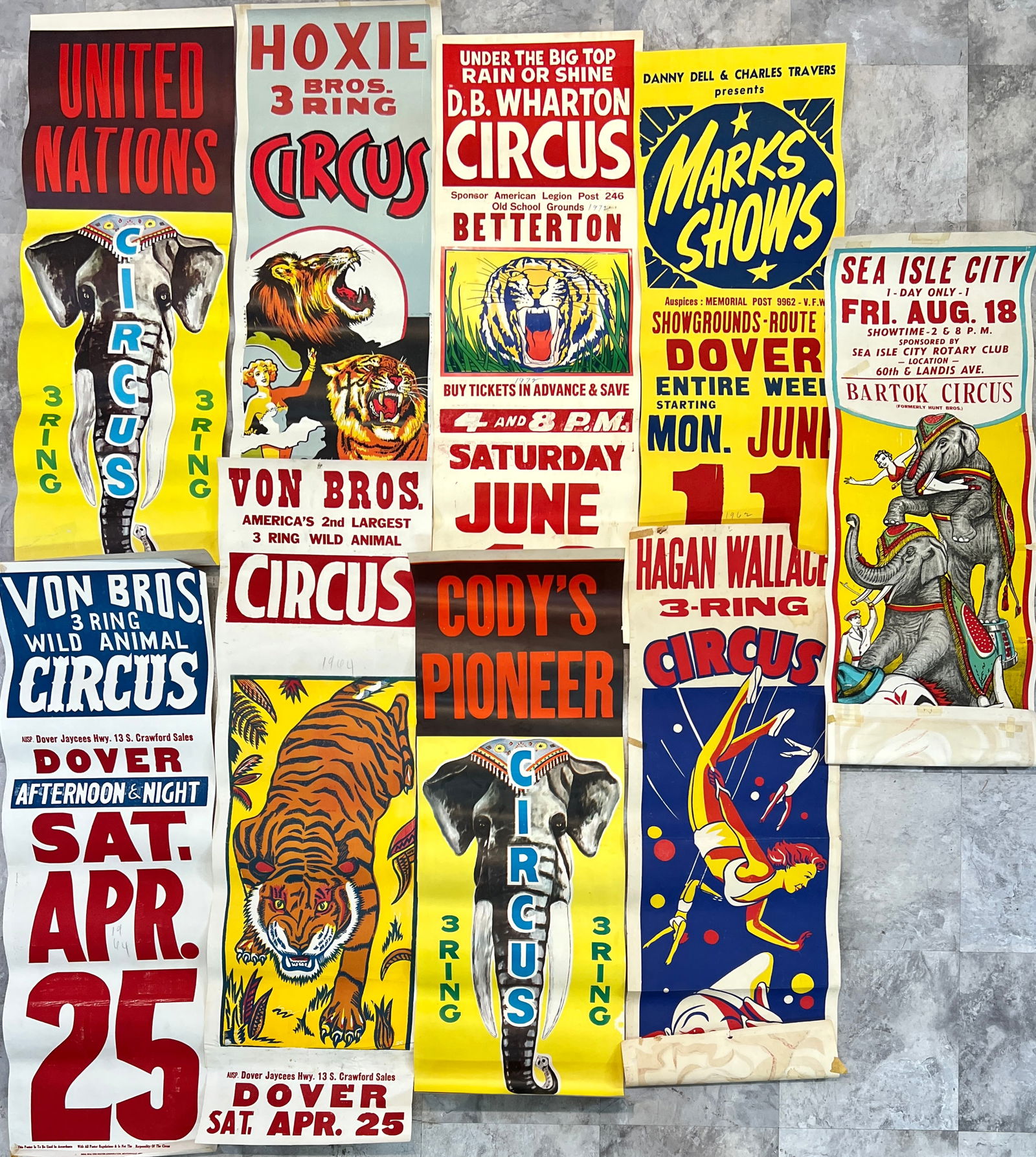 CIRCUS POSTER COLLECTION (1 of 1)
