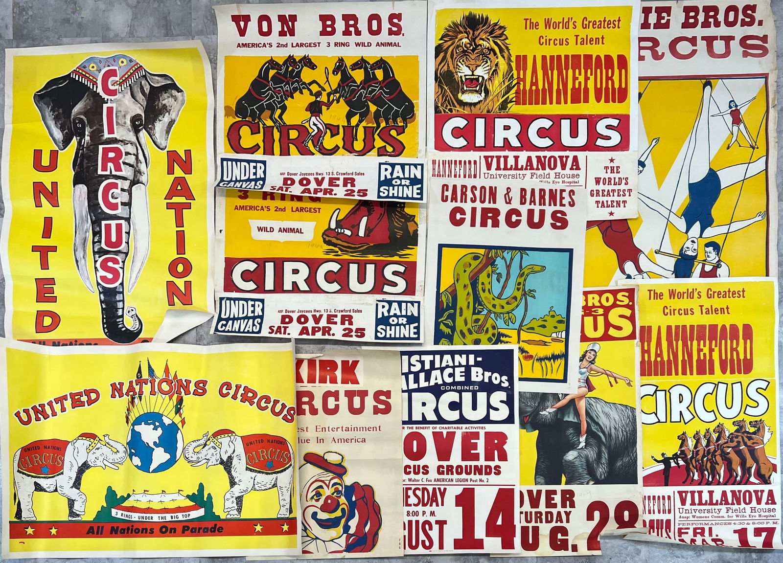 CIRCUS POSTER COLLECTION (1 of 1)