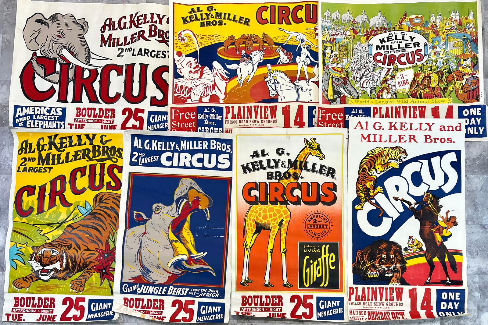 CIRCUS POSTER COLLECTION (1 of 1)