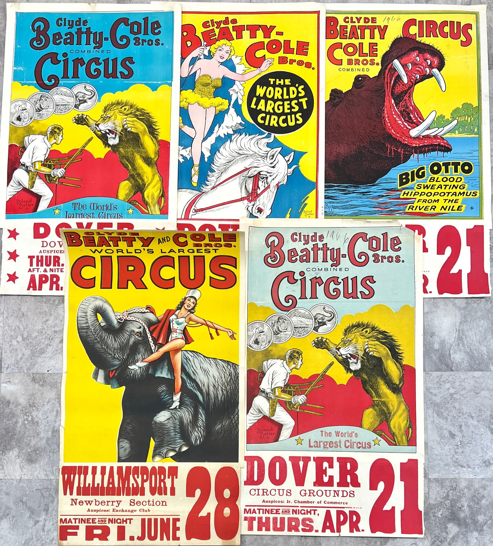 CIRCUS POSTER COLLECTION (1 of 1)