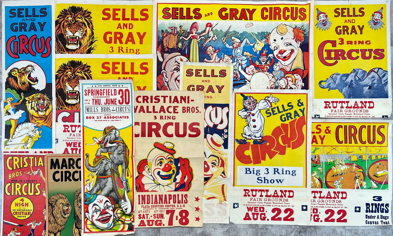 CIRCUS POSTER COLLECTION (1 of 1)