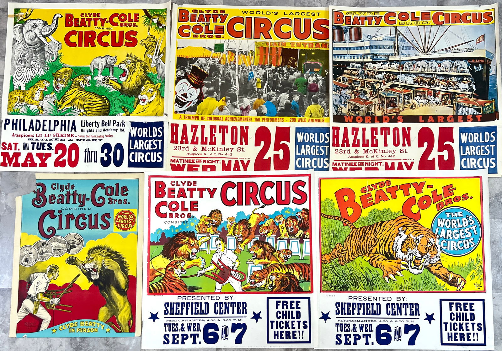 CIRCUS POSTER COLLECTION (1 of 1)