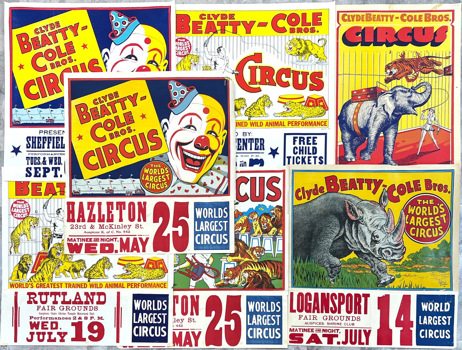CIRCUS POSTER COLLECTION (1 of 1)