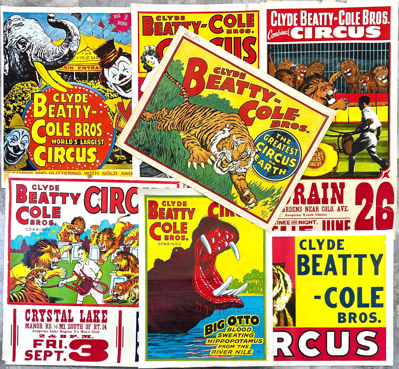 CIRCUS POSTER COLLECTION (1 of 1)