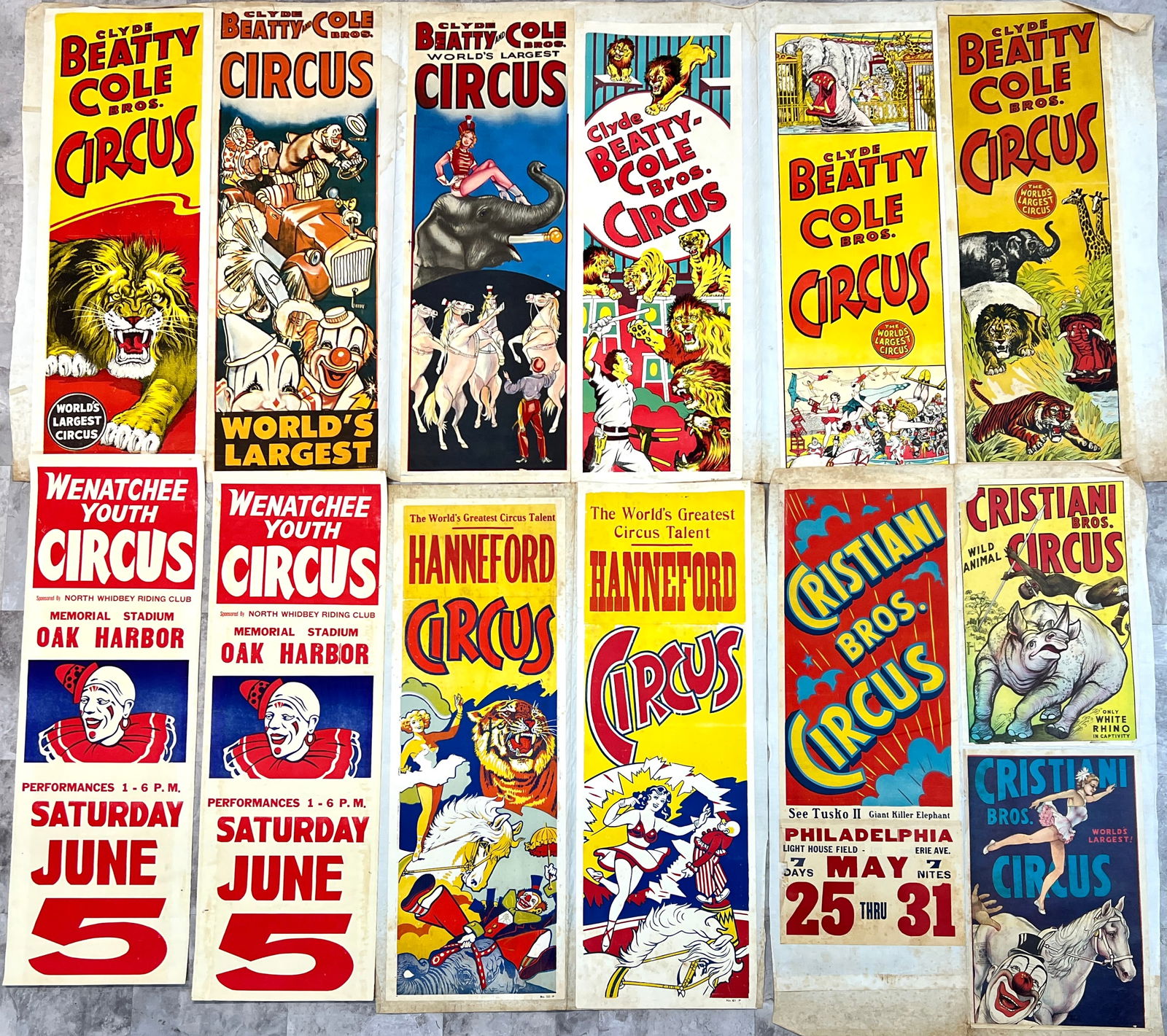 CIRCUS POSTER COLLECTION (1 of 1)