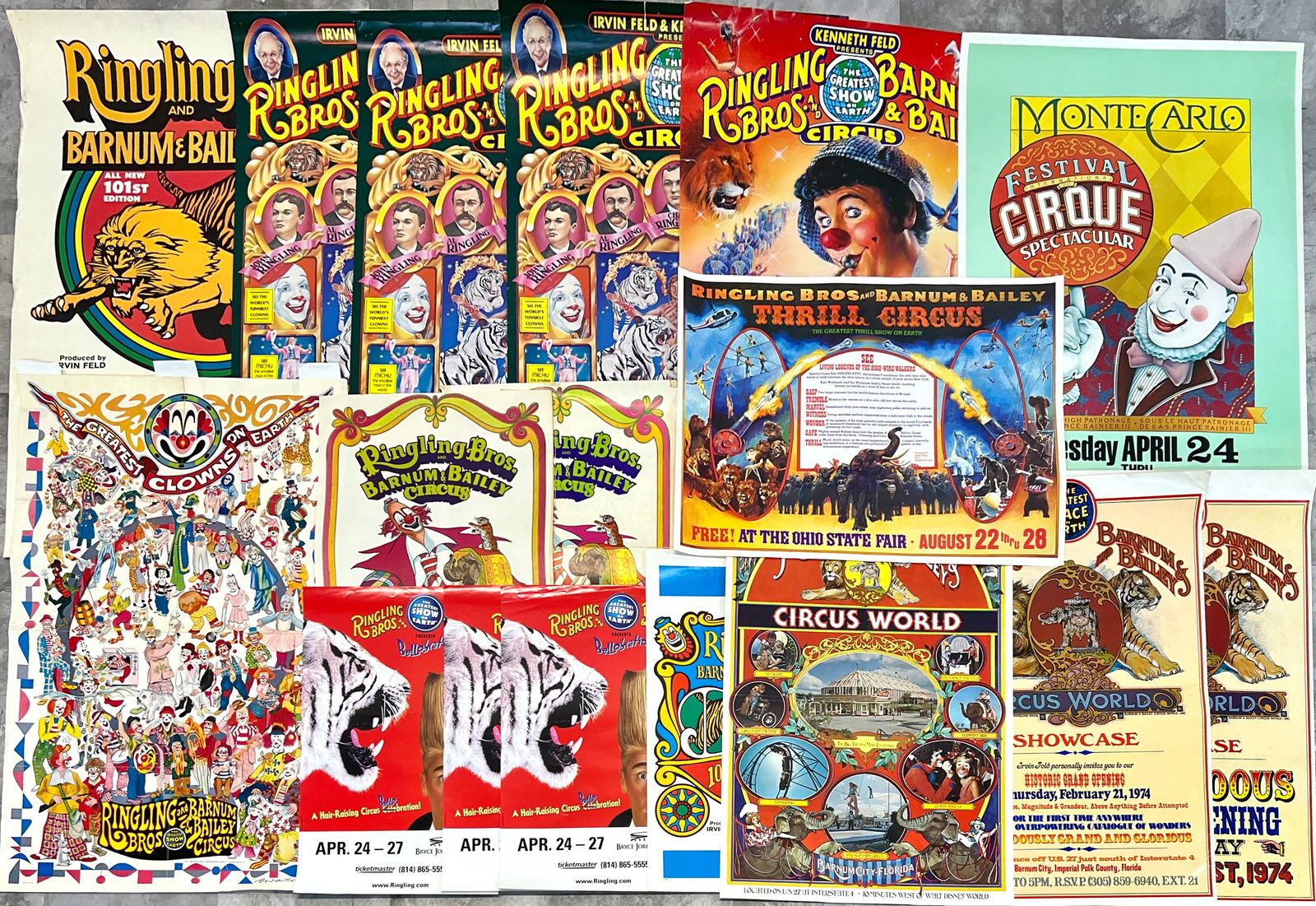 RINGLING BROS. BARNUM BAILEY CIRCUS POSTERS (1 of 1)