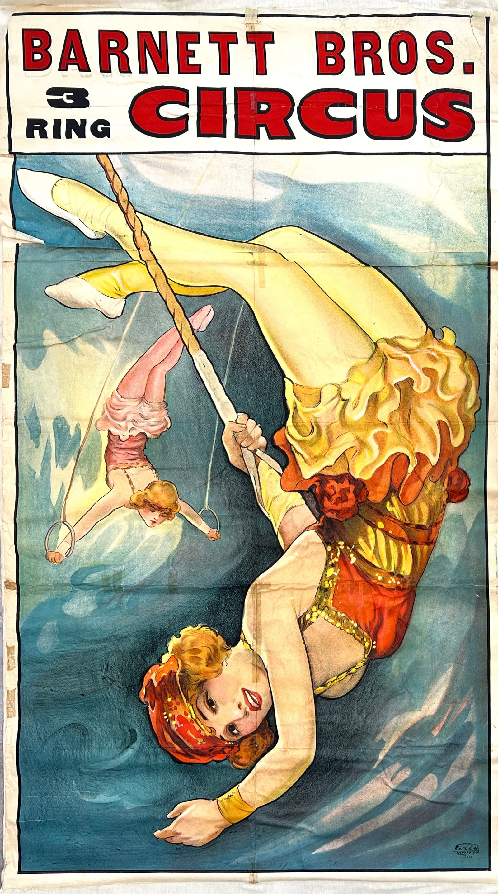 BARNETT BROS. CIRCUS POSTER (1 of 1)