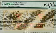 STATE OF FLORIDA $5 OBSOLETE NOTE
