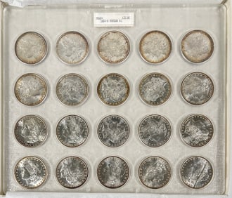 MORGAN SILVER DOLLARS GEM BU