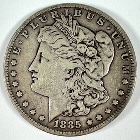 1885 MORGAN SILVER DOLLAR