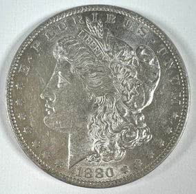 1880-O MORGAN SILVER DOLLAR