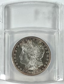 1881-S MORGAN SILVER DOLLAR - STUNNER