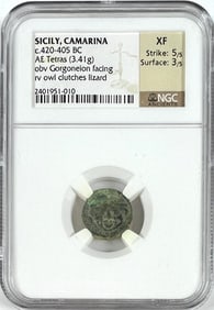 ANCIENT COIN - SICILY SYRACUSE