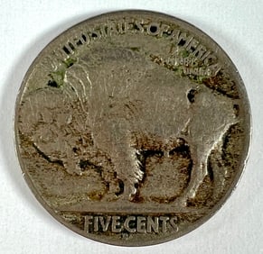 1913-D TYPE 2 BUFFALO NICKEL