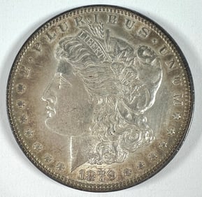 1879 MORGAN SILVER DOLLAR