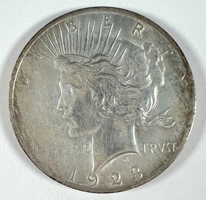 1923 PEACE SILVER DOLLAR