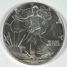 1988 AMERICAN SILVER EAGLE