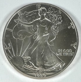 1989 AMERICAN SILVER EAGLE