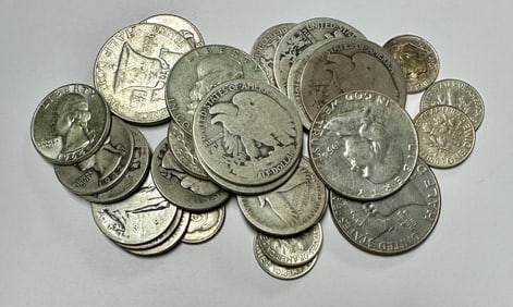 U.S. 90% SILVER COINS COLLECTION - $8.50 FV