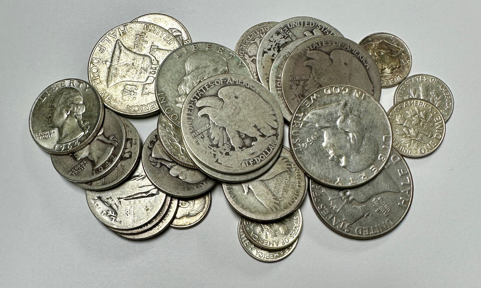 U.S. 90% SILVER COINS COLLECTION - $8.50 FV (1 of 1)