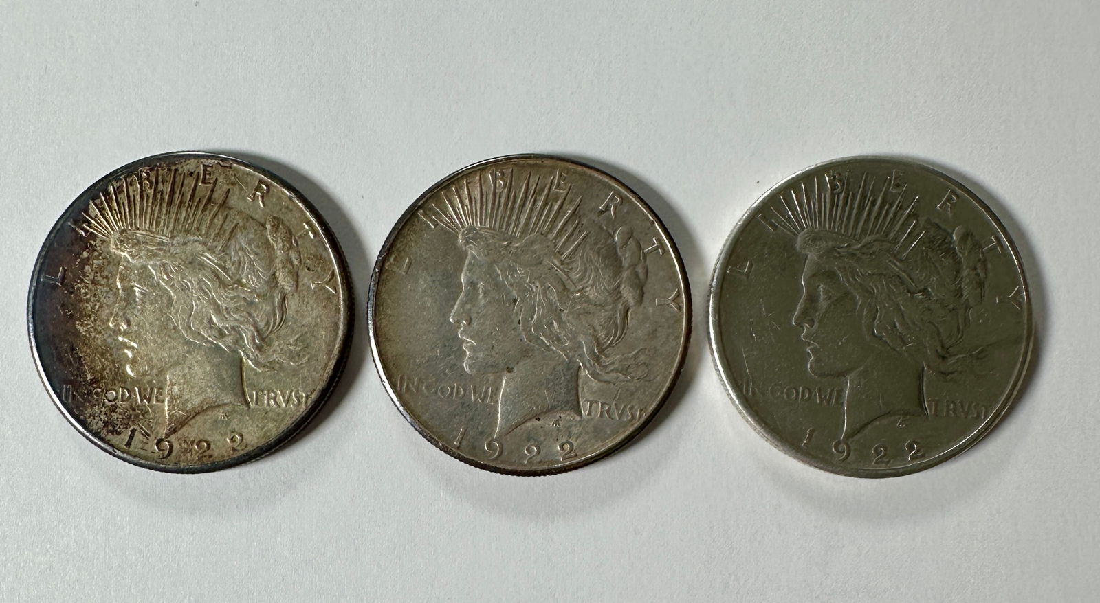 1922-S PEACE SILVER DOLLARS (1 of 1)