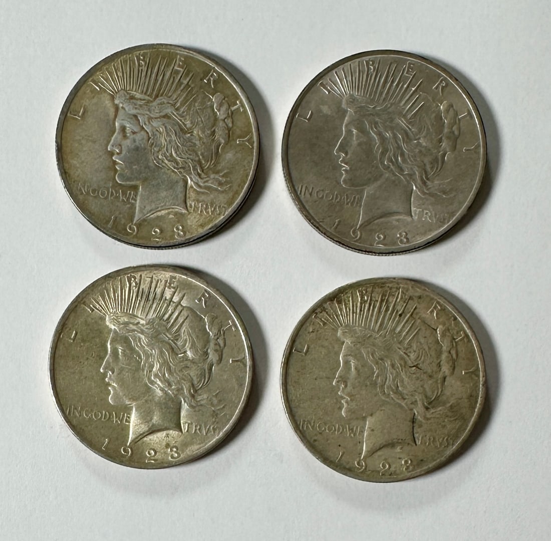 1923 PEACE SILVER DOLLARS (1 of 1)