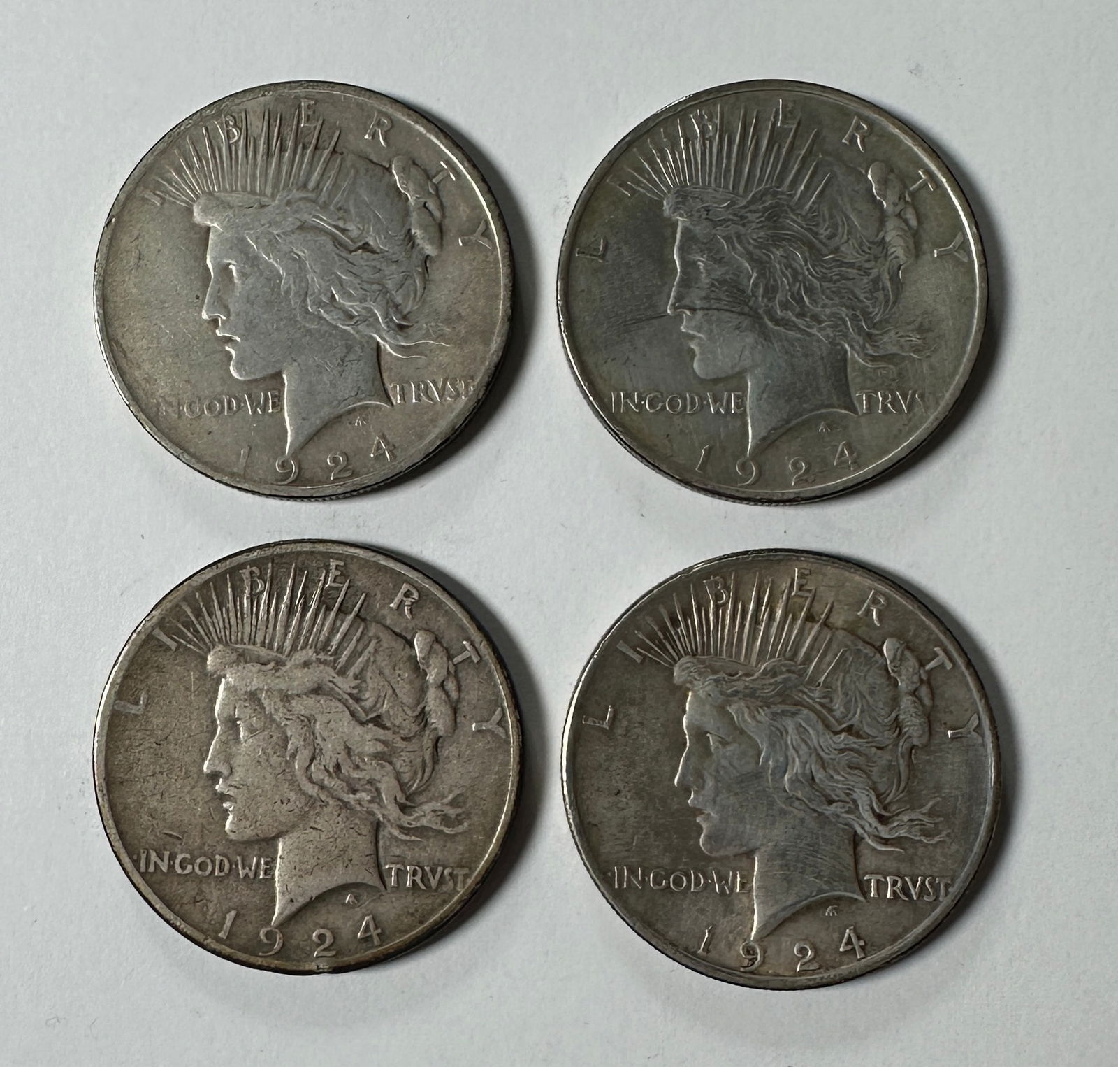 1924 PEACE SILVER DOLLARS (1 of 1)