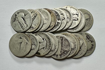 U.S. STANDING LIBERTY QUARTERS