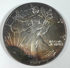 1989 AMERICAN SILVER EAGLE