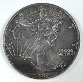 1990 AMERICAN SILVER EAGLE