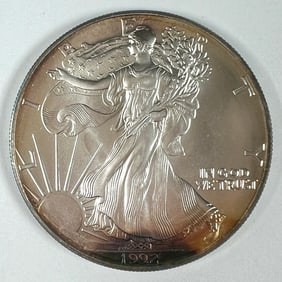 1992 AMERICAN SILVER EAGLE
