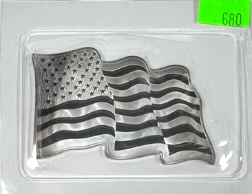 SUNSHINE ONE OUNCE FLAG INGOT