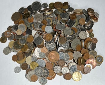 COLLECTION OF FOREIGN COINS
