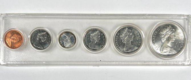 1967 CANADA SILVER PROOF COIN SET