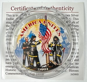 AMERICAN HEROES SILVER DOLLAR