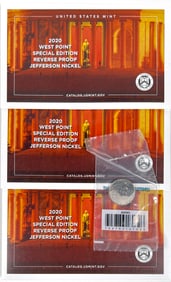 2020 WEST POINT SPECIAL EDITION NICKELS