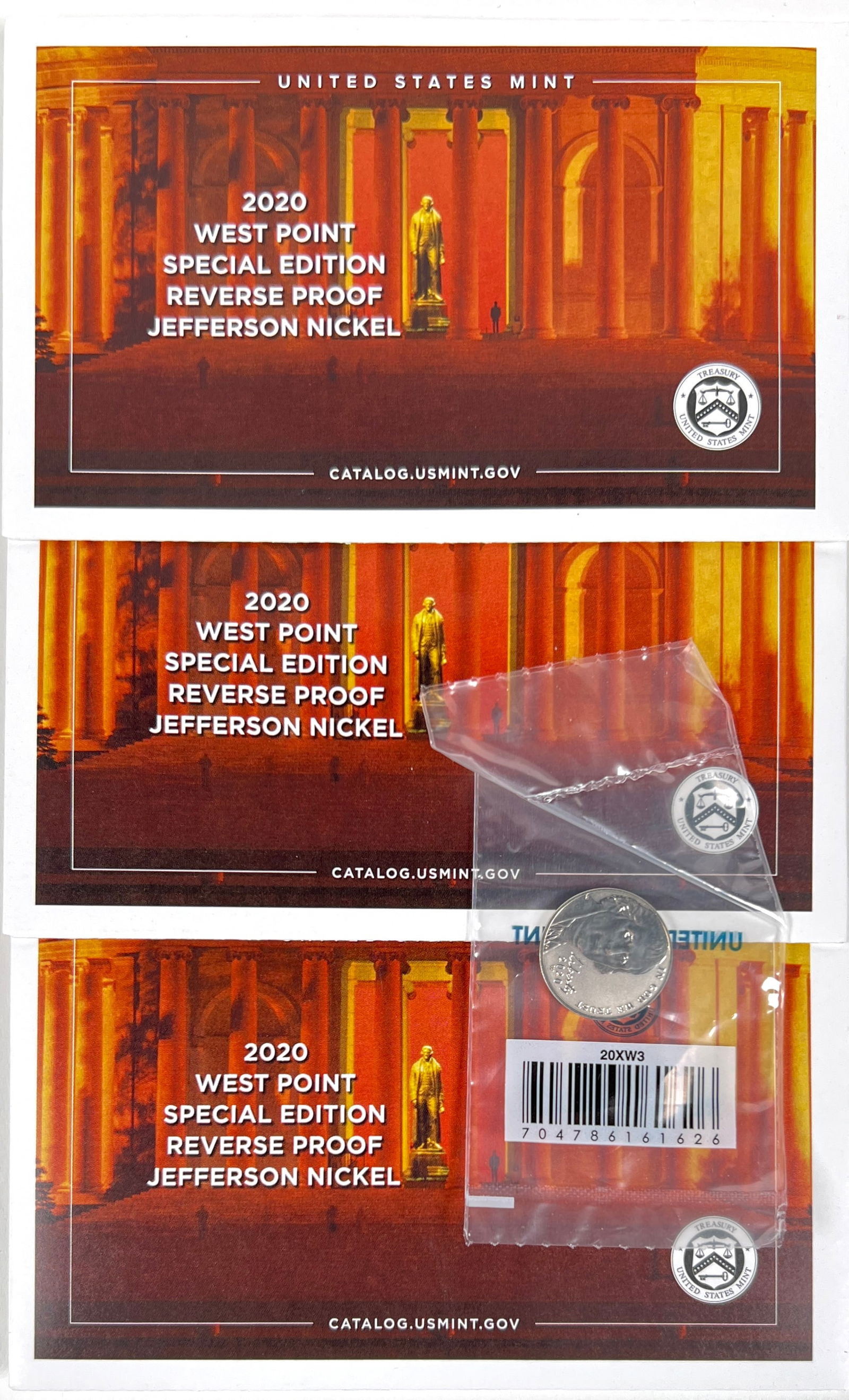 2020 WEST POINT SPECIAL EDITION NICKELS (1 of 1)