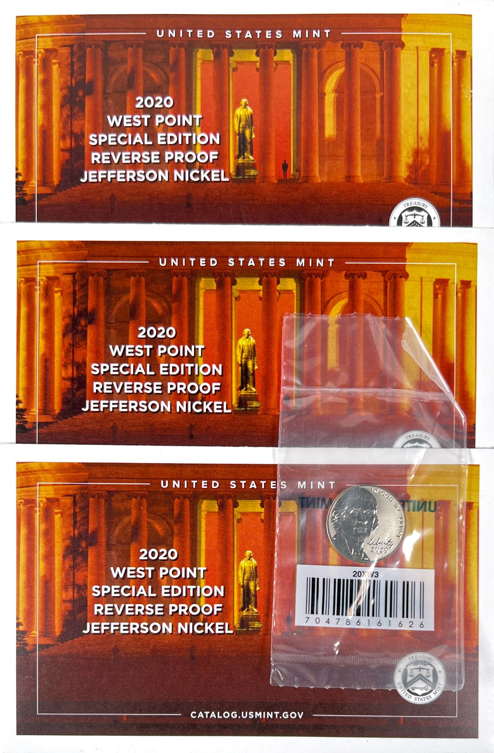 2020 WEST POINT SPECIAL EDITION NICKELS (1 of 1)