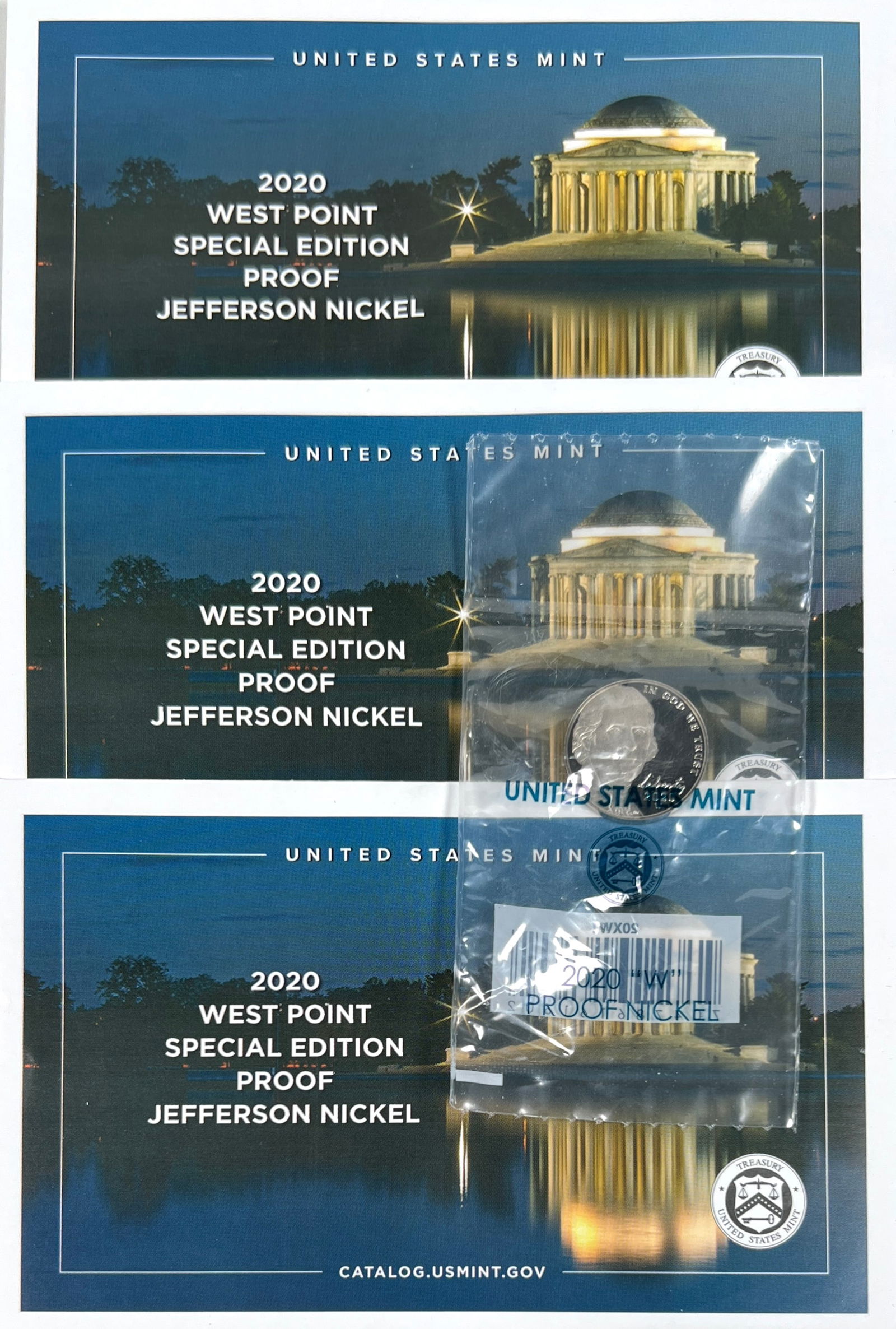 2020 WEST POINT SPECIAL EDITION NICKELS (1 of 1)