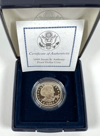 1999 SUSAN B. ANTHONY PROOF COIN