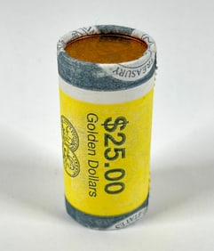 2000 SACAGAWEA GOLDEN DOLLAR ROLL - $25