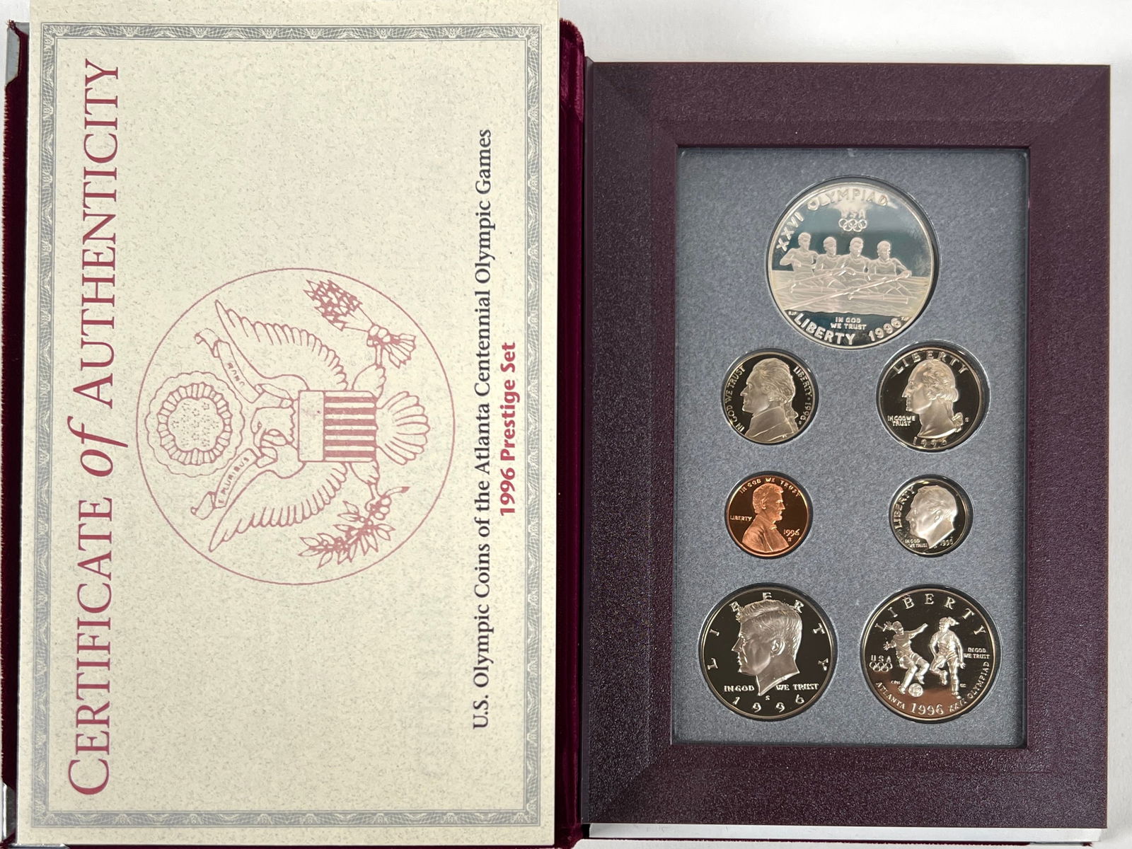 1996 U.S. PRESTIGE SET (1 of 1)