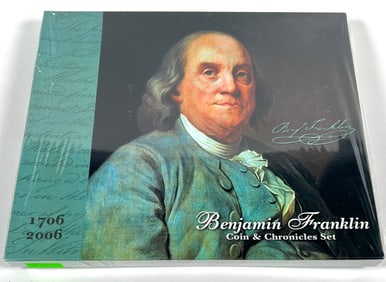 2006 BENJAMIN FRANKLIN COIN CHRONICLES SET