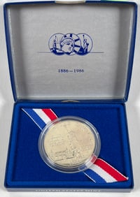 1986 U.S. LIBERTY SILVER DOLLAR