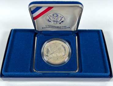 1987 U.S. CONSTITUTION SILVER DOLLAR