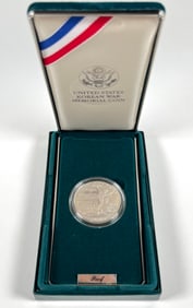 1991 U.S. KOREAN WAR MEMORIAL SILVER DOLLAR
