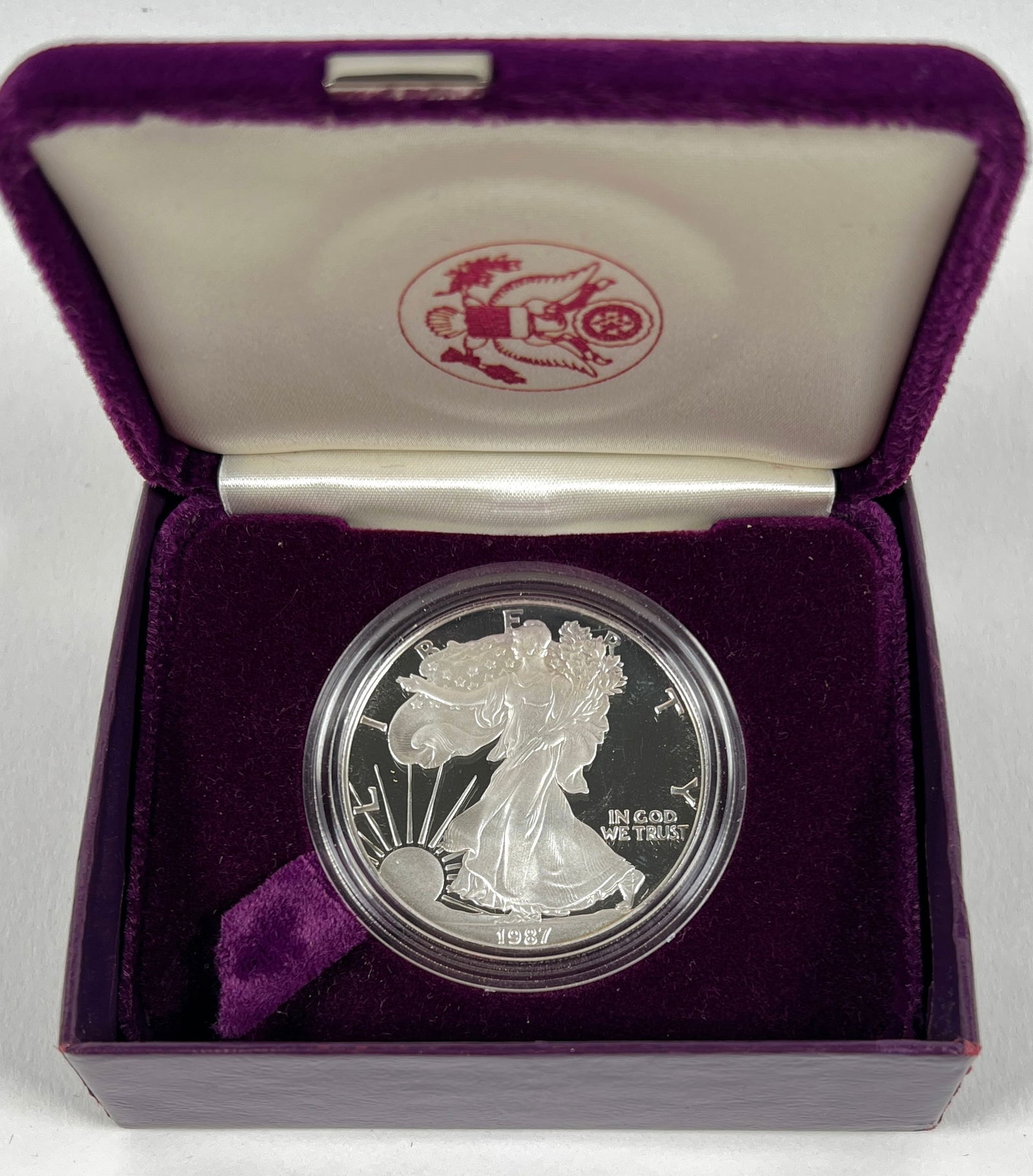 1987 AMERICAN SILVER EAGLE PROOF (1 of 1)