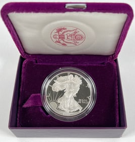 1992 AMERICAN SILVER EAGLE PROOF